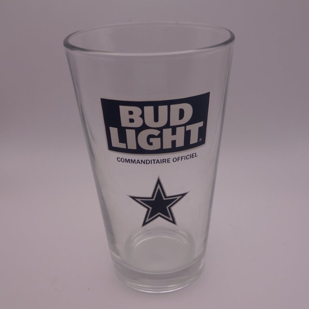 NFL Dallas Cowboys Commanditaire Officiel Beer Glass